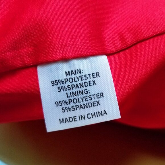 White Fox Boutique Day By Day Maxi Dress in Cherry Red XS Slit Ruffle Plunge Tie - Picture 10 of 11